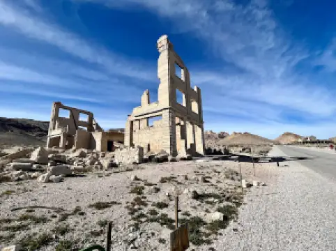 Rhyolite Train Depot