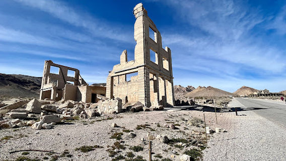 Rhyolite Train Depot