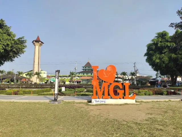 alun alun magelang view
