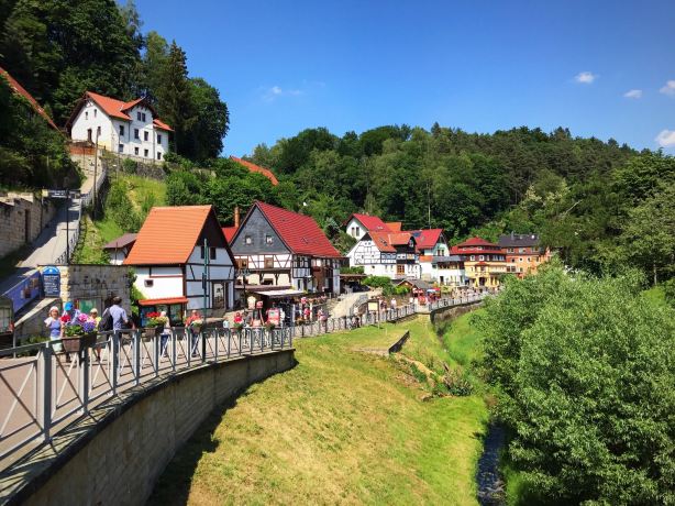 Eisenbahnwelten im Kurort Rathen