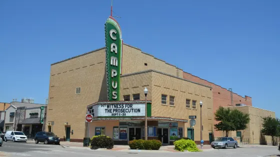 Campus Theatre - Texas State Historical Marker
