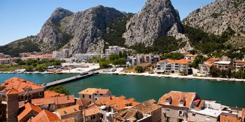 Omis and Cetina River