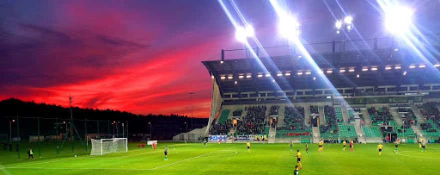 The stadium ZKS Stal Stalowa Wola
