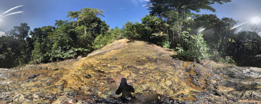 Rio Claro Salt Water Volcano & historical Lizard Oilfield