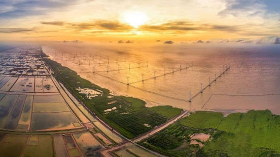 Cánh Đồng Điện Gió Bạc Liêu