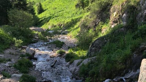 Butakovskiy waterfall
