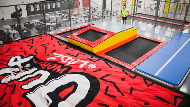 Park Trampolin JumpWorld Lodz