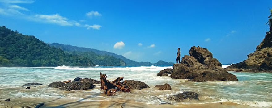 White Sand Beach Gulf Kiluan