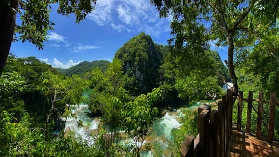 La cascada de "El Salto", Chiapas