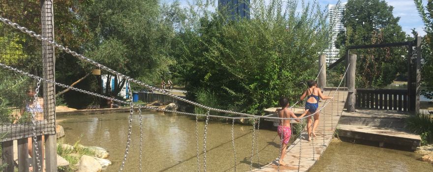 Wasserspielplatz Donauinsel