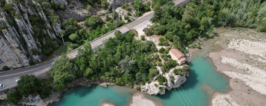 Ancien pont suspendu Mirabeau