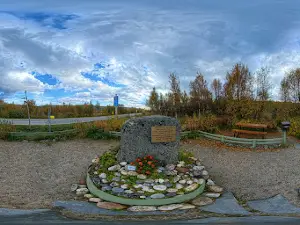 The northernmost point in Finland, the EU