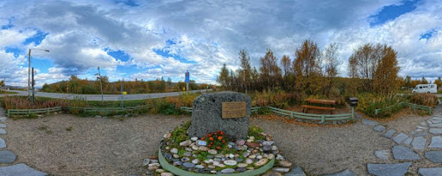 The northernmost point in Finland, the EU