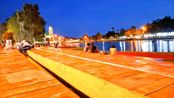 Air Mancur Taman Kota Kolam Kijang