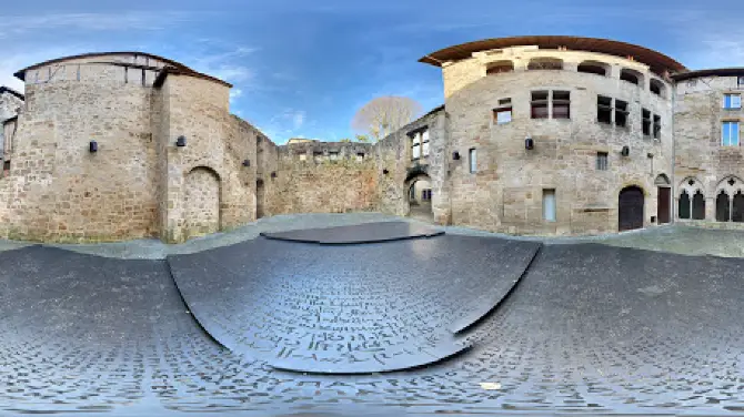 Le jardin du musée Champollion