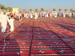 Eid prayer Btabrgel