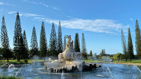 Princeville Neptune Fountain