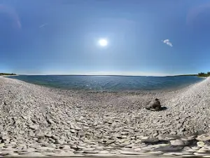 Half of the steps At Marble Head, Drummond Island