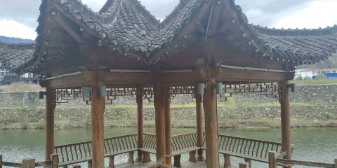 鄭河民俗村-梅園亭