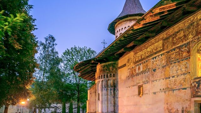 The Saint Voronet Monastery