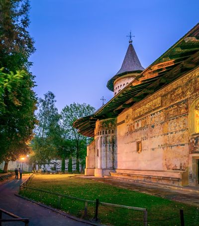 The Church of the Holy Monastery of Voronet