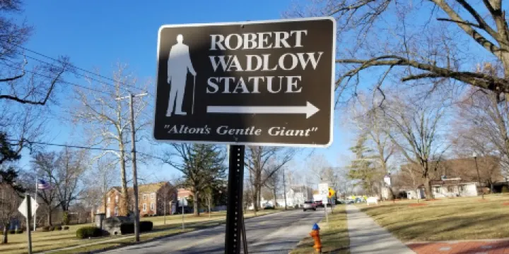 World's Tallest Man Statue