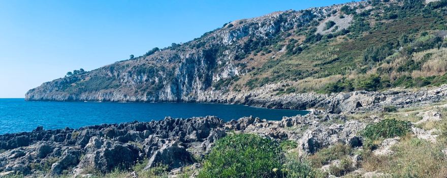 Beach and Natural Pool of Marina Serra