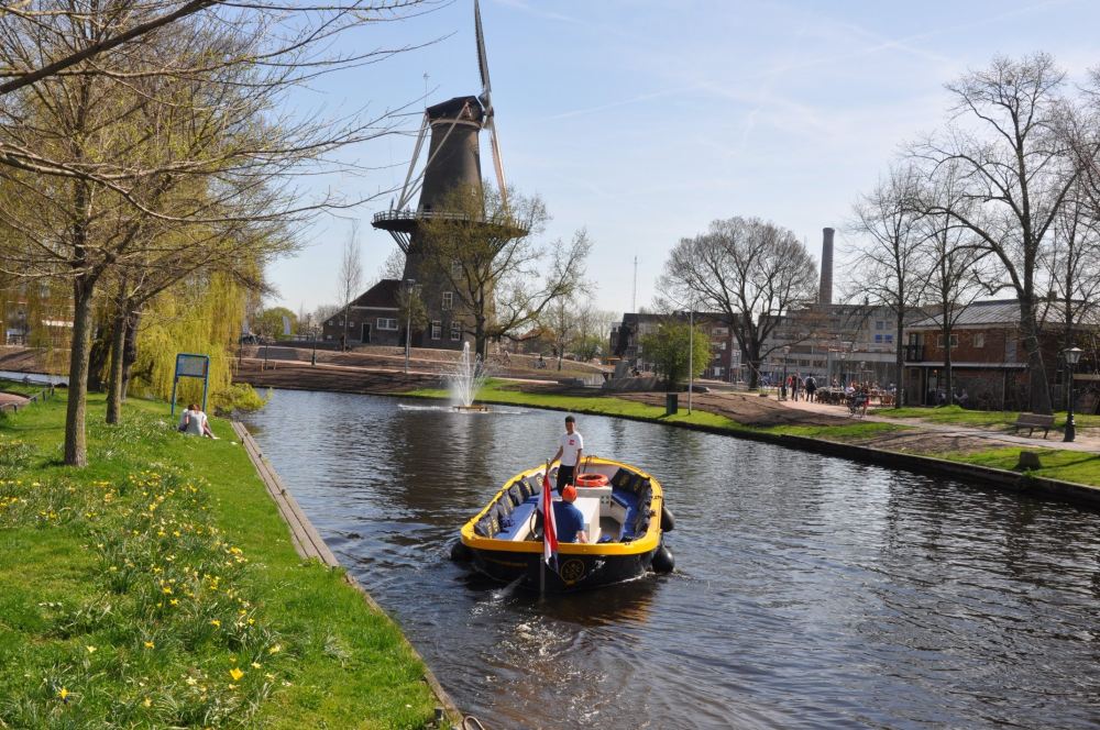 荷蘭鹿特丹歐洲桅桿觀景台+國會大廈+萊頓運河遊船一日遊