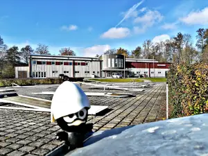 Municipal and ice rink