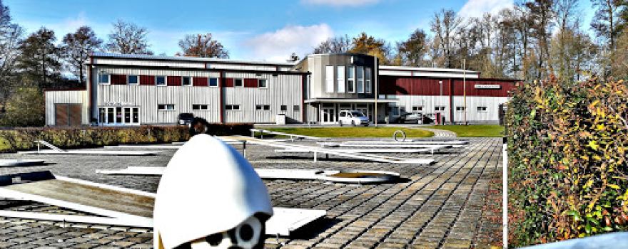 Municipal and ice rink