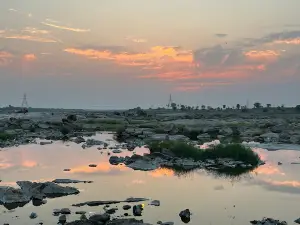 Tungabhadra River Ghat,Mantralayam