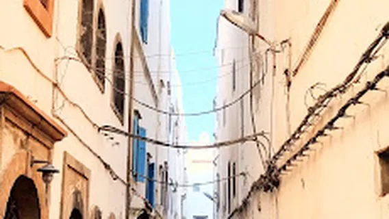 Panoramic view of Essaouira