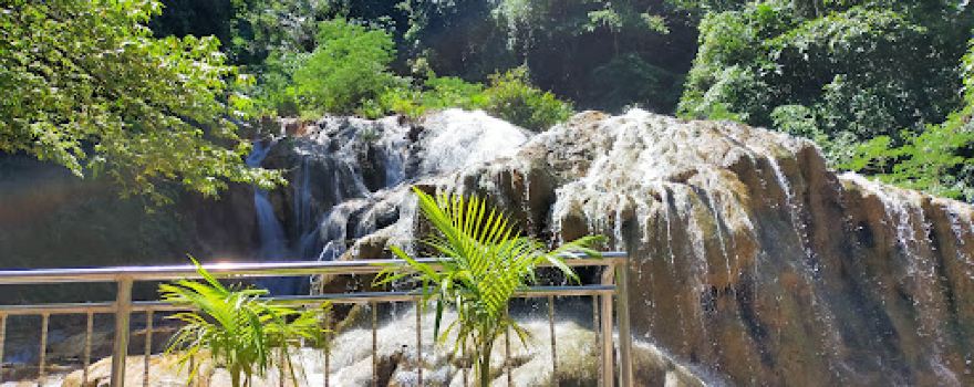 Bilawa Mainit Hot Waterfall