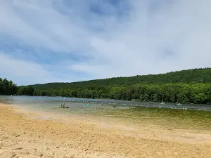 Cowans Gap Lake Beach Area