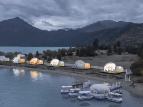 Basongcuo Starry Sky Outdoor Bubble Tent Campsite