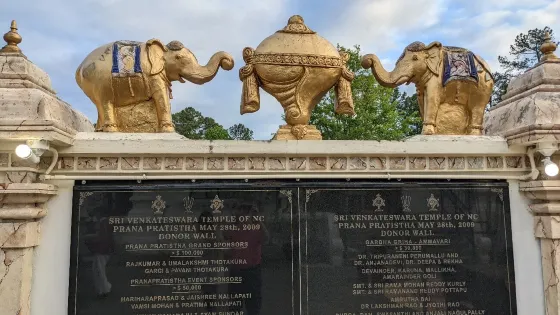 Sri Venkateswara Temple of North Carolina