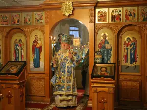 The Church of the Iveron icon of the Mother of God
