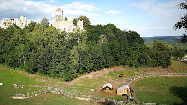 Zamkowa zagroda mini zoo
