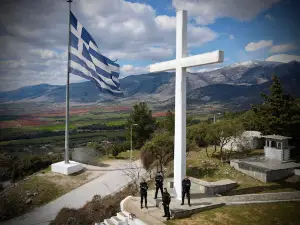 Greek Flag Korylovo
