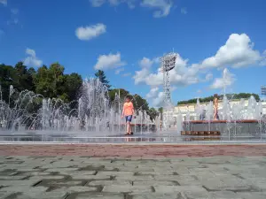 pedestrian Fountain