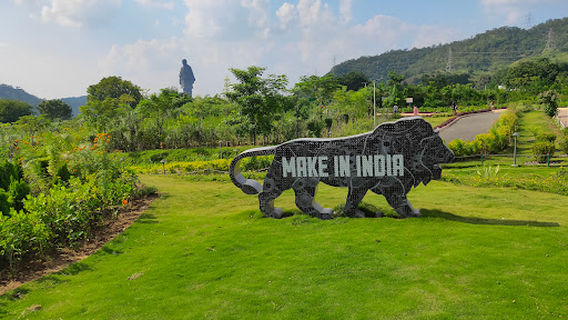 Statue of Unity | Unity Glow Garden