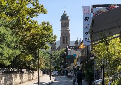 全州殿洞聖堂周辺のホテル