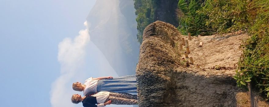 Lava Merapi and Alien Stone