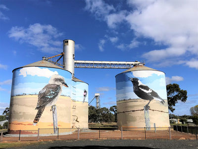 Waikerie Silo Art