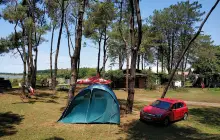 Ureki camping Black sand