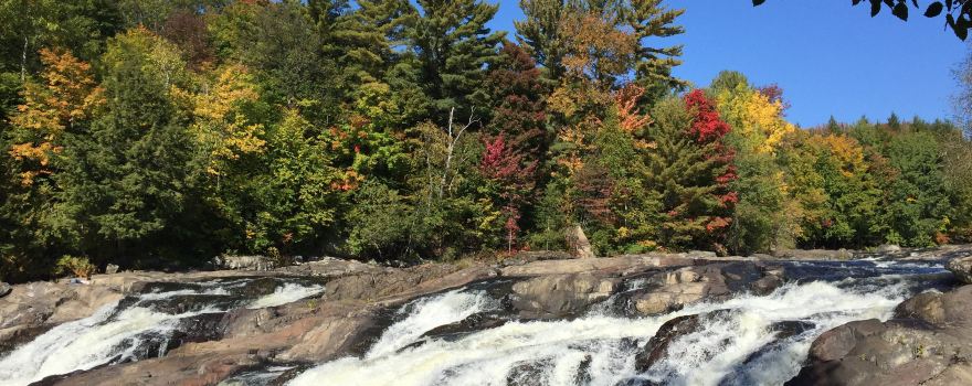 Parc régional de la Rivière-du-Nord | Chutes Wilson (baignade interdite)