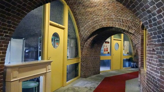 Rijksmonument Torenfort aan de Ossenmarkt uit 1861