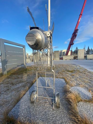 Reindeer sculpture, Sölvi Vikingur Adalbjørnsson Egilsstadir