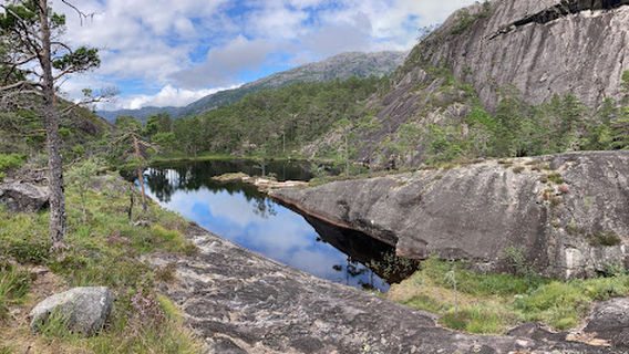 Postvegen i Rullestad