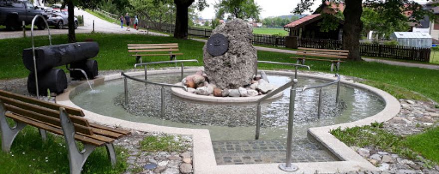 Wassertretanlage an der alten sage